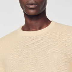 Sandro / Wool sweater Off White / Mastic