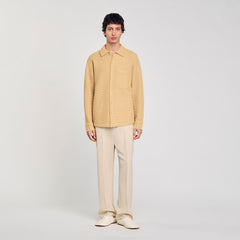 Sandro / Oversized knit shirt Nut