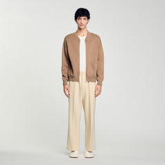Sandro / Knit jacket Dark Sand
