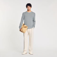 Sandro / Textured knit sweater Lime