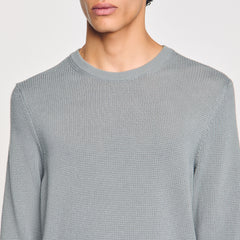 Sandro / Textured knit sweater Lime