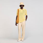 Sandro / Knit polo shirt Yellow