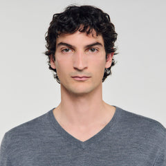 Sandro / Fine wool sweater Light Grey Chine