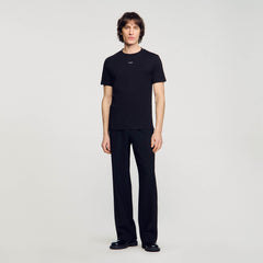 Sandro / Short-sleeved T-shirt Black