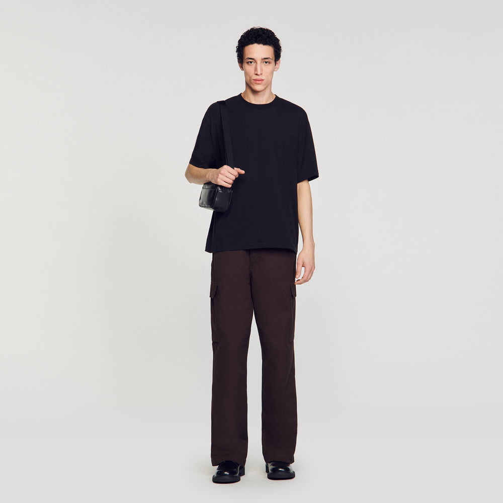 Sandro / Oversized T-shirt Black