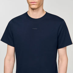 Sandro / Cotton T-shirt with logo Midnight Blue