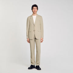 Sandro / Suit jacket Light Kaki.