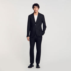 Sandro / Classic suit jacket Black