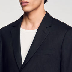 Sandro / Classic suit jacket Black