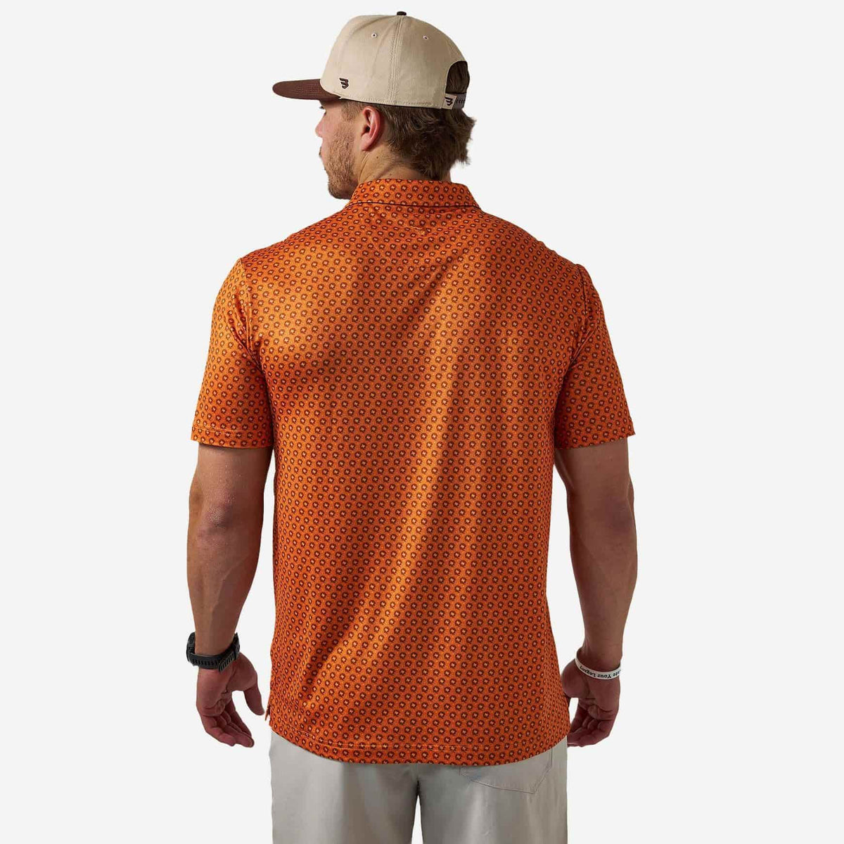 Burlebo Performance Polo - Vintage Helmets - Orange