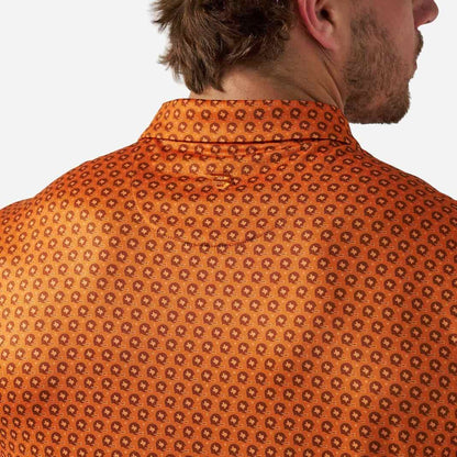 Burlebo Performance Polo - Vintage Helmets - Orange
