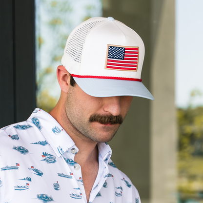 Burlebo Old Glory Performance Cap