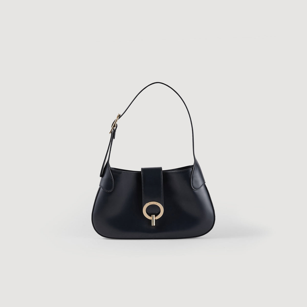 Sandro / Janet bag in certified leather Black