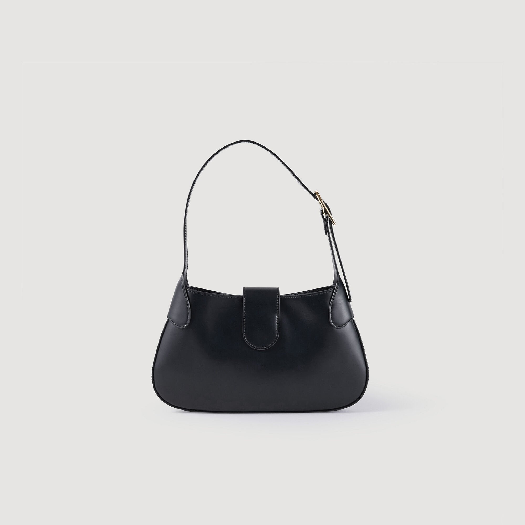 Sandro / Janet bag in certified leather Black