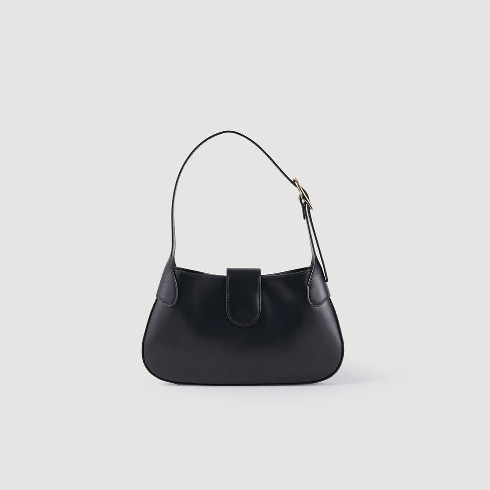 Sandro / Janet bag in certified leather Black