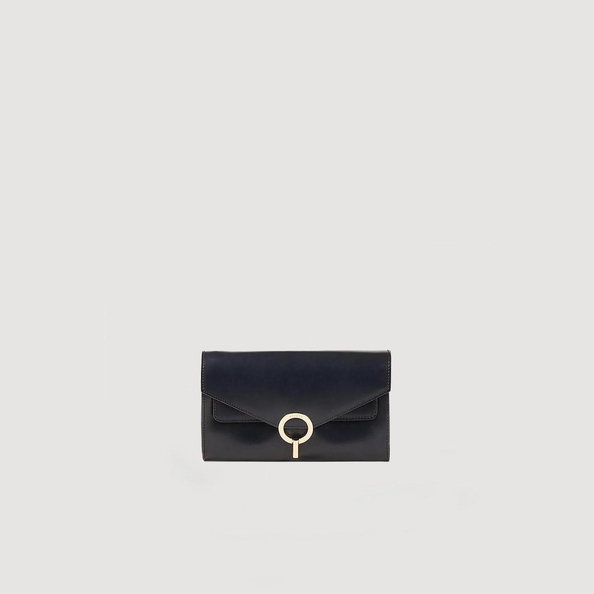 Sandro / Yza Pocket clutch bag Black