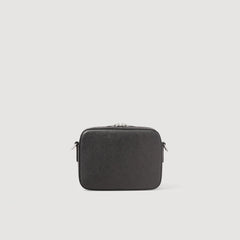 Sandro / Small reconstituted leather bag Black