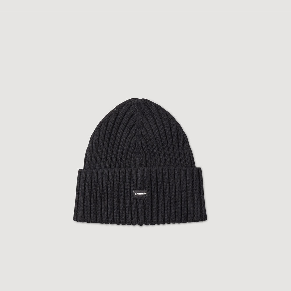Sandro / Knit hat Black