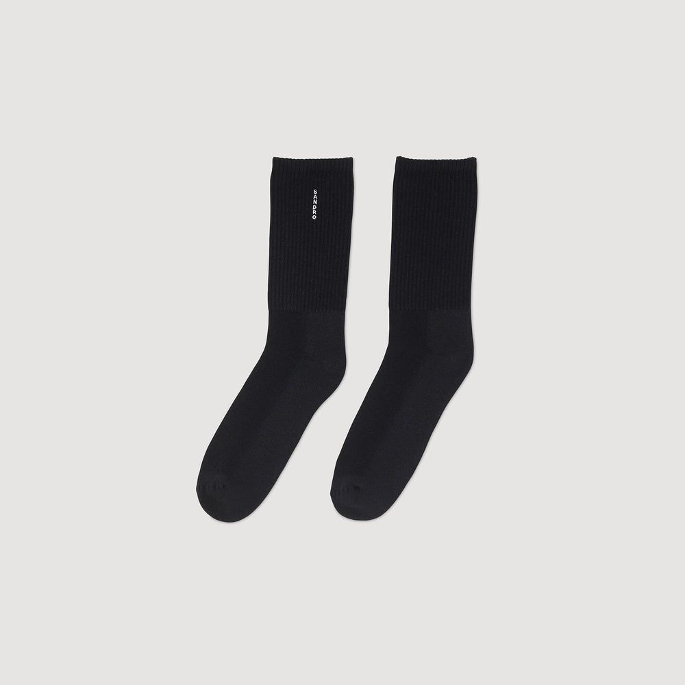 Sandro / Cotton socks Black