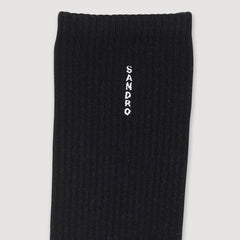 Sandro / Cotton socks Black