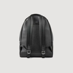 Sandro / Coated canvas backpack Black