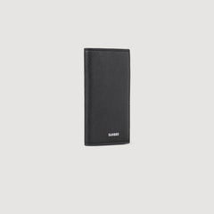 Sandro / Reconstituted leather leather wallet Black