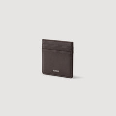 Sandro / Reconstituted leather cardholder Chocolate