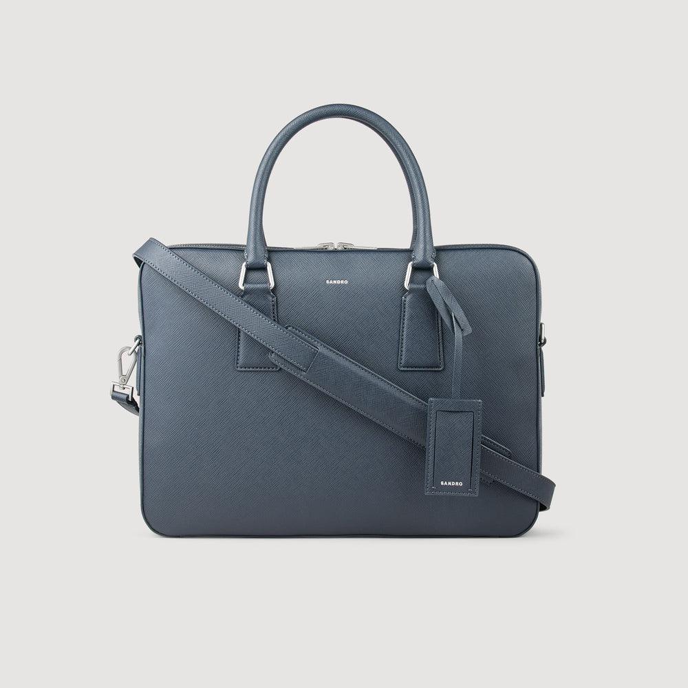 Sandro / Reconstituted leather briefcase Fonte