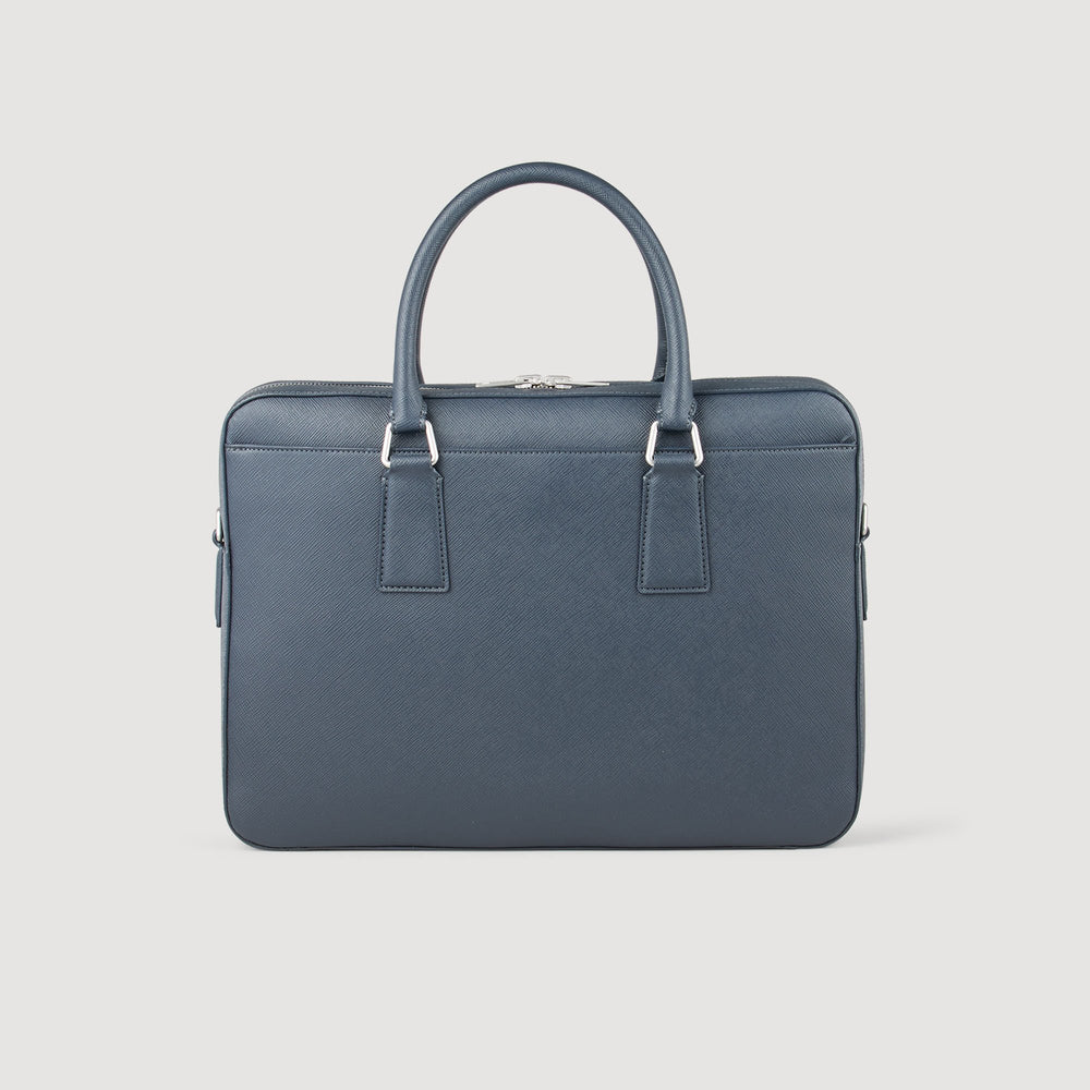 Sandro / Reconstituted leather briefcase Fonte