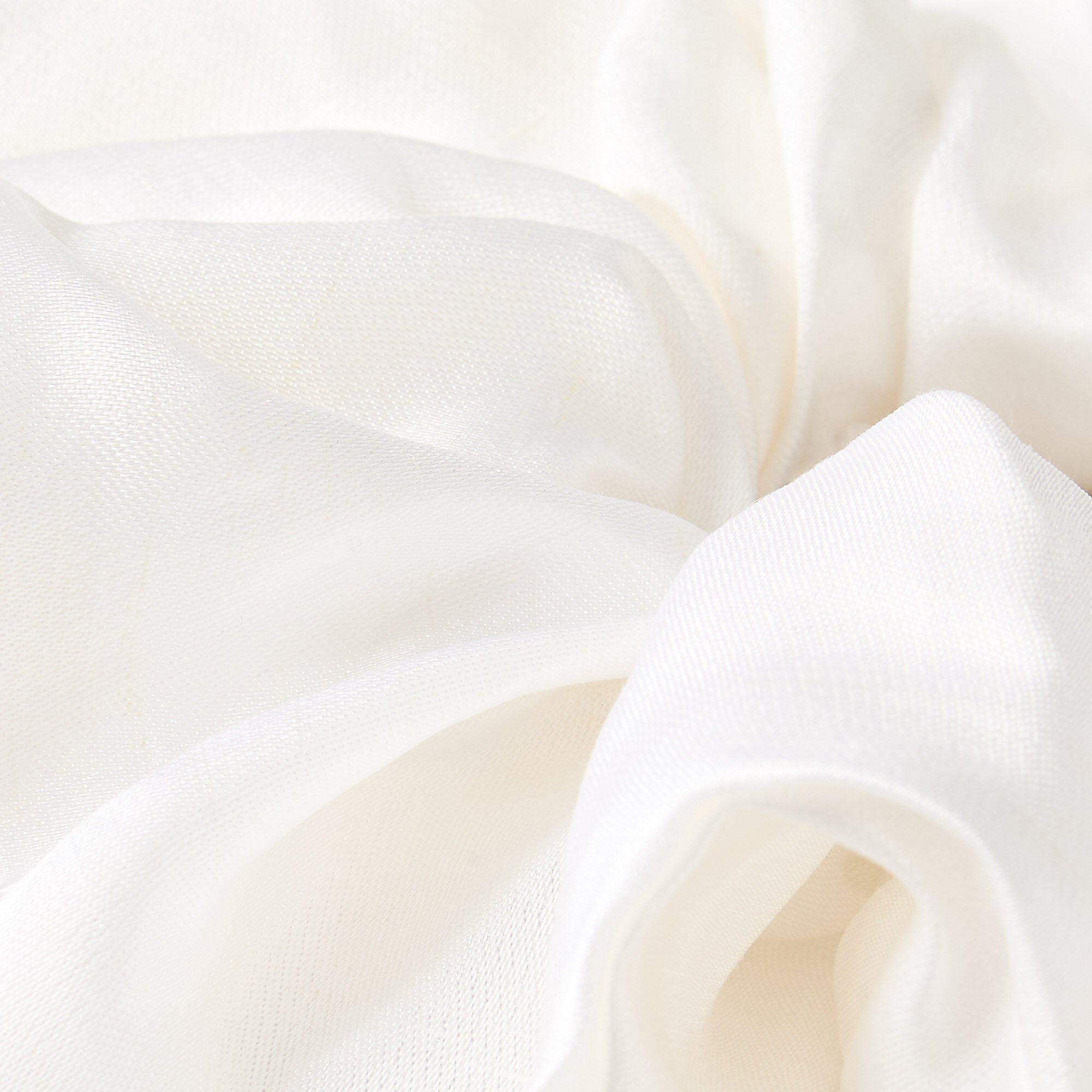 Sandro / Satin-effect scrunchie Ecru