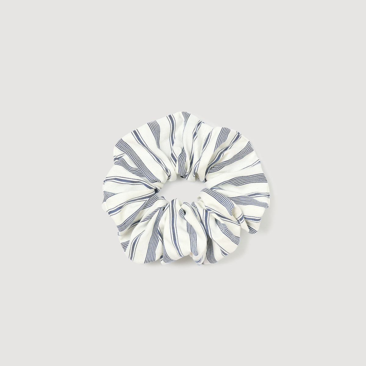 Sandro / Striped scrunchie Blue / Ecru