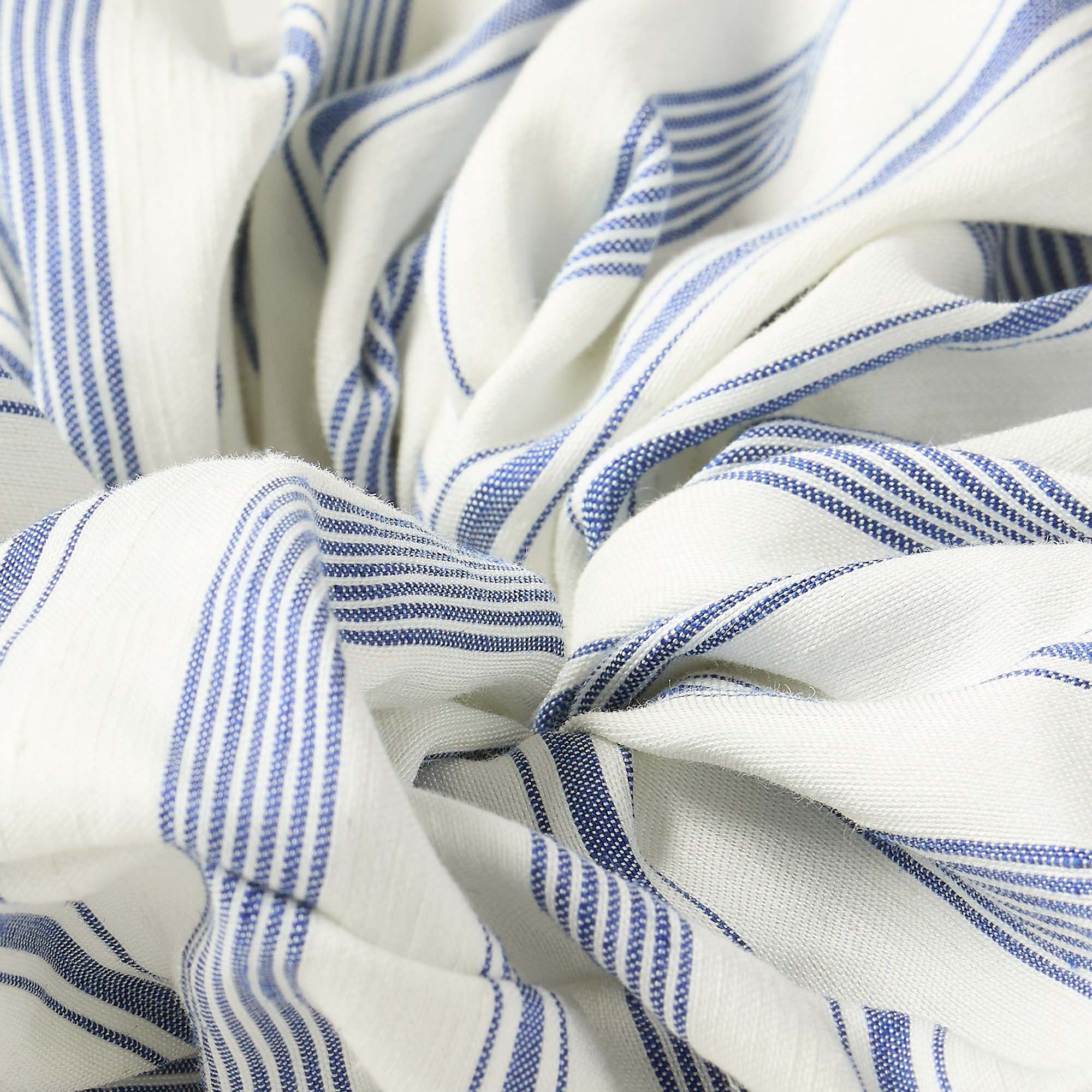 Sandro / Striped scrunchie Blue / Ecru