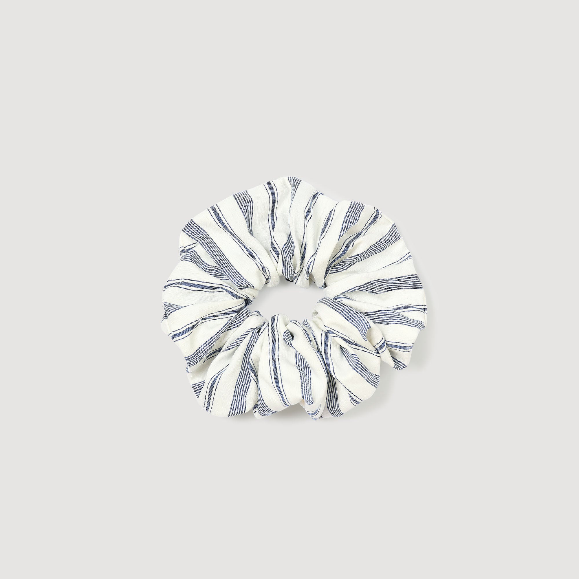 Sandro / Striped scrunchie Blue / Ecru