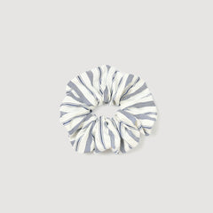 Sandro / Striped scrunchie Blue / Ecru