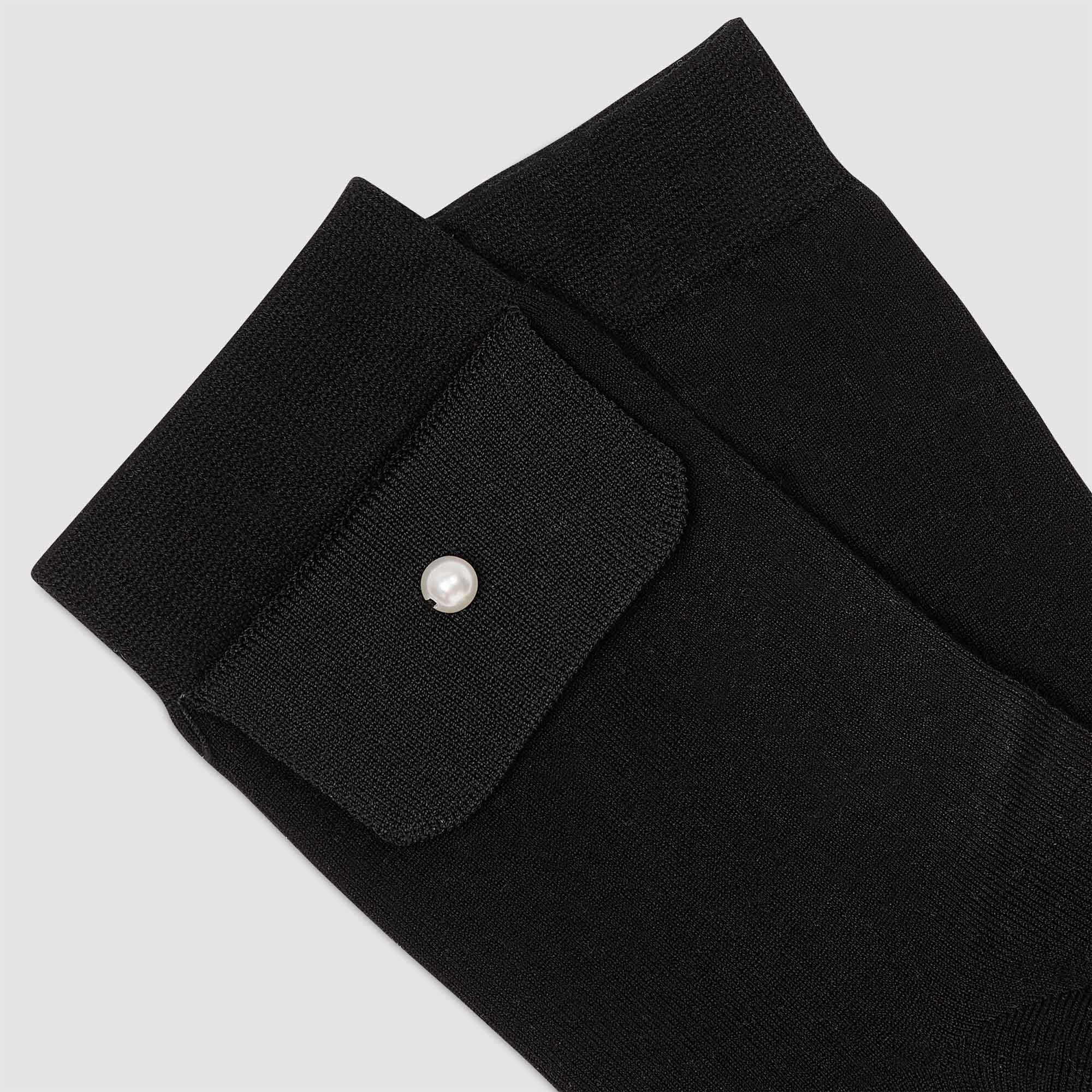 Sandro / Socks with bead detail Black