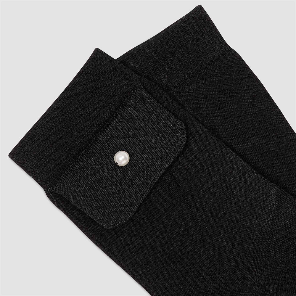 Sandro / Socks with bead detail Black