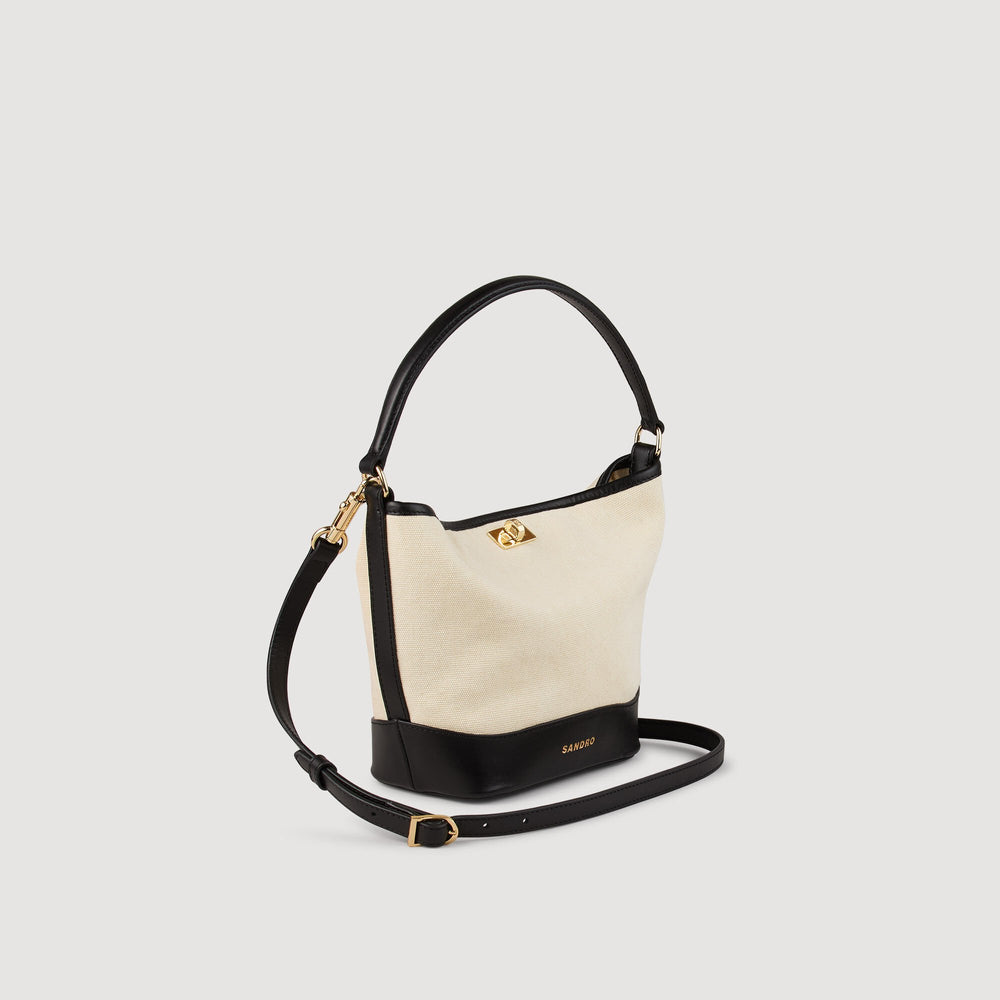 Sandro / Tangoso small bag Ecru / Black