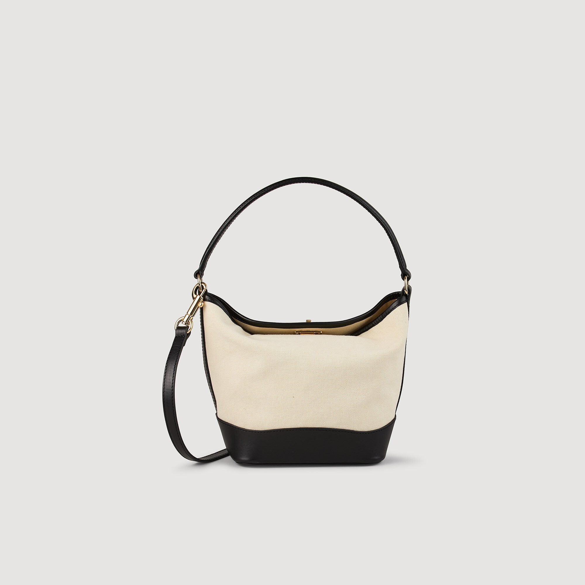 Sandro / Tangoso small bag Ecru / Black