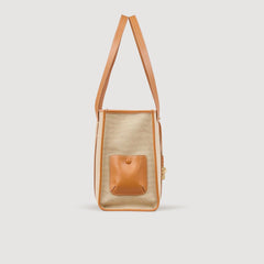 Sandro / Canvas tote bag Beige