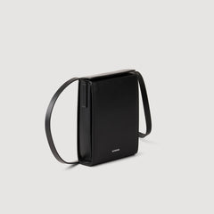 Sandro / Leather shoulder bag Black