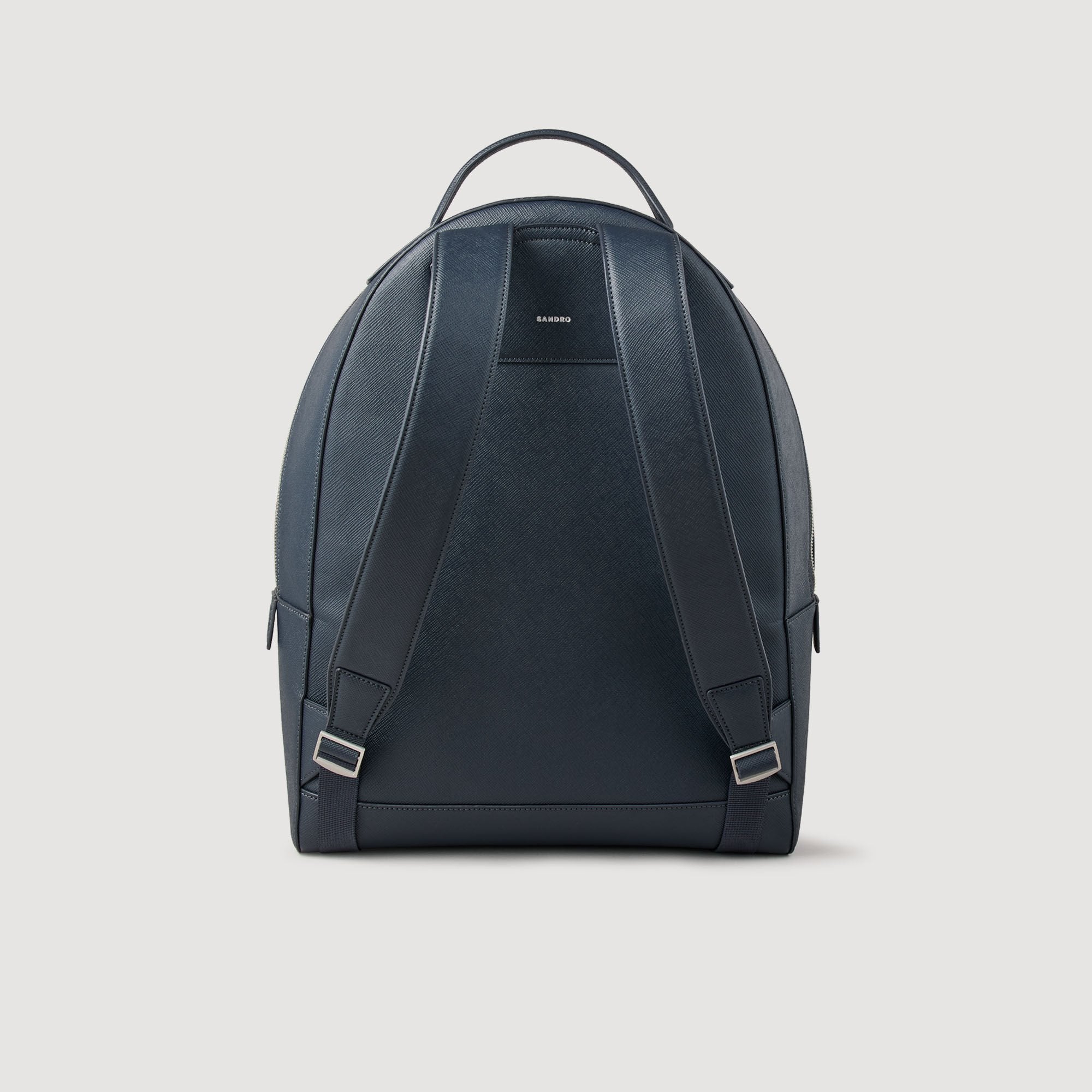 Sandro / Reconstituted leather rucksack Fonte