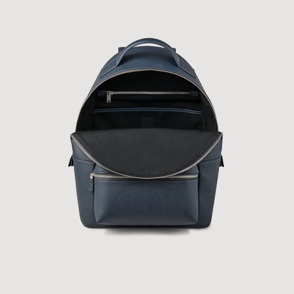 Sandro / Reconstituted leather rucksack Fonte