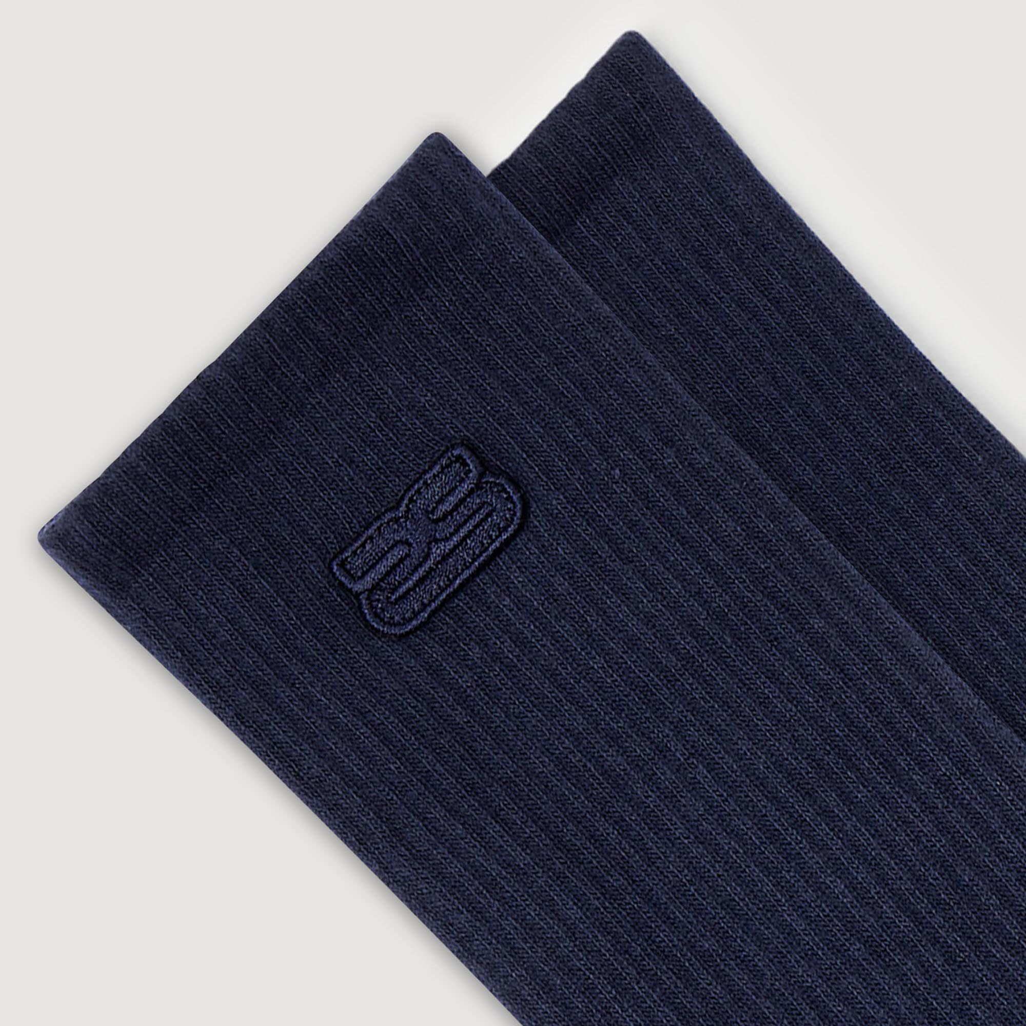 Sandro / Embroidered socks Royal Blue