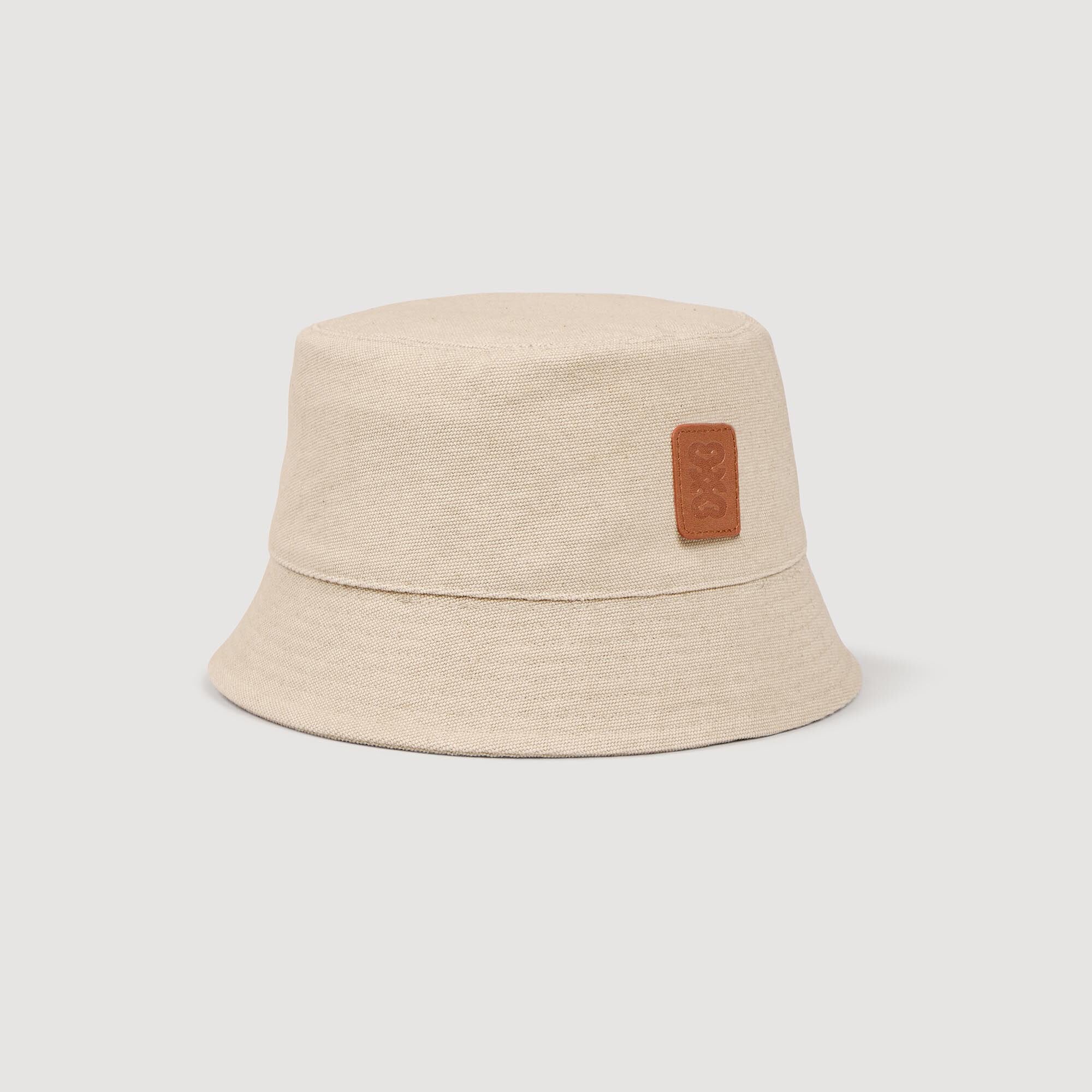 Sandro / Canvas bucket hat Oats