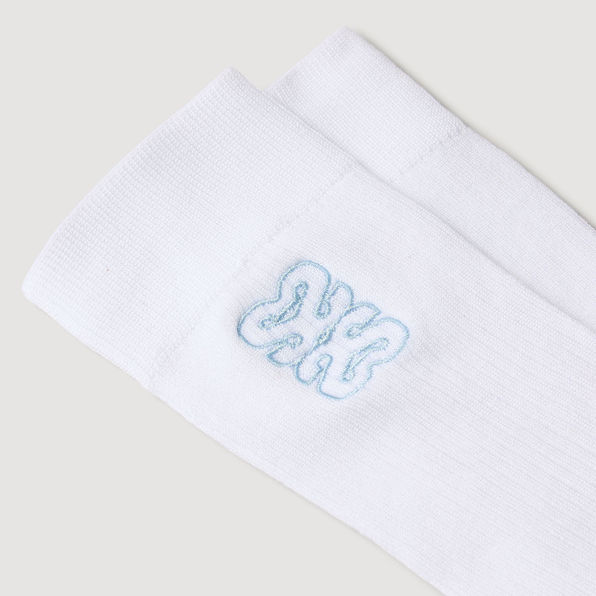Sandro / Embroidered socks White