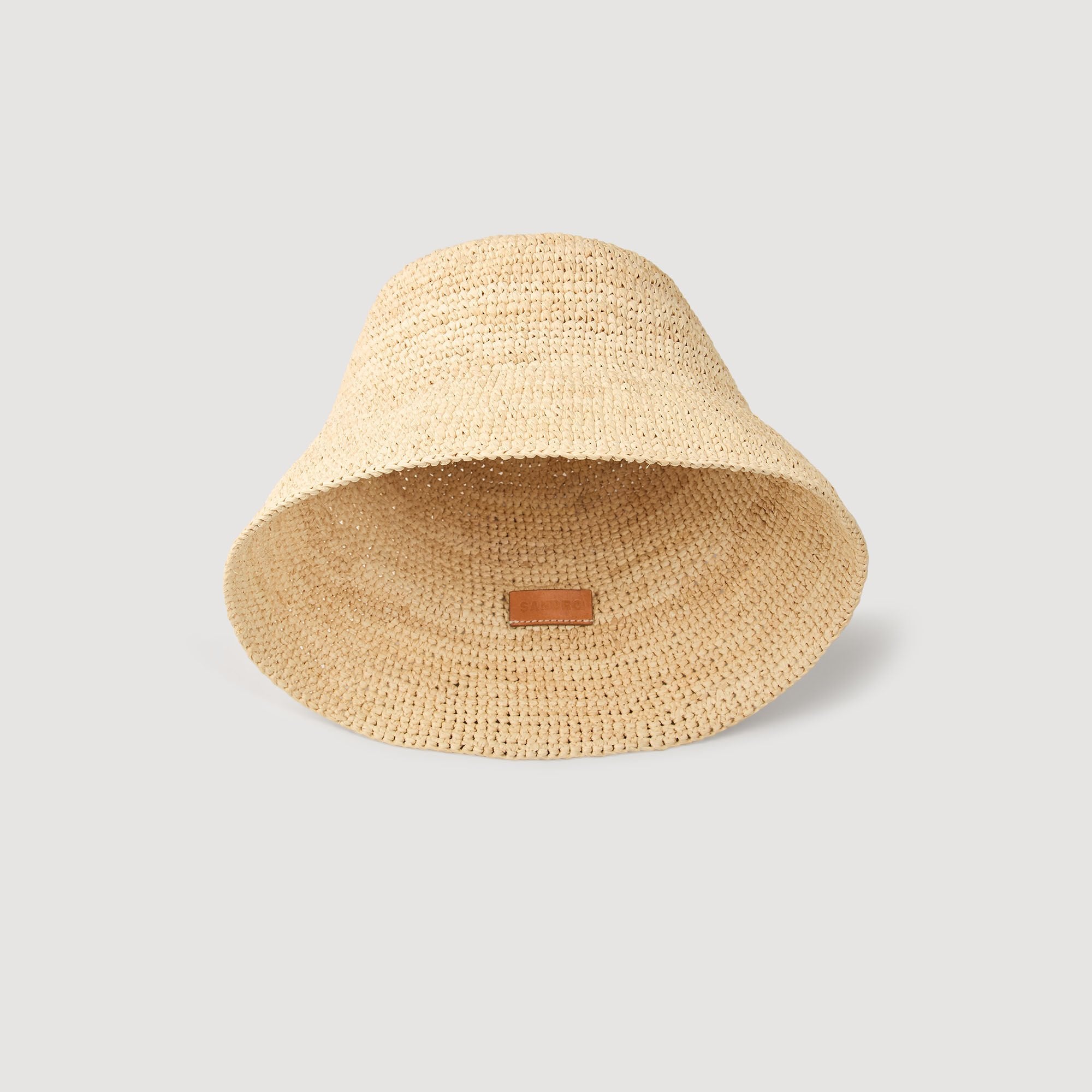 Sandro / Raffia bucket hat Natural