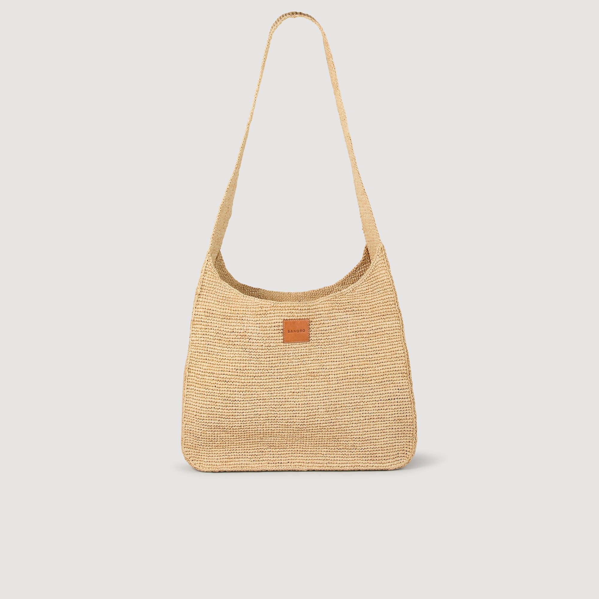 Sandro / Raffia bag Beige