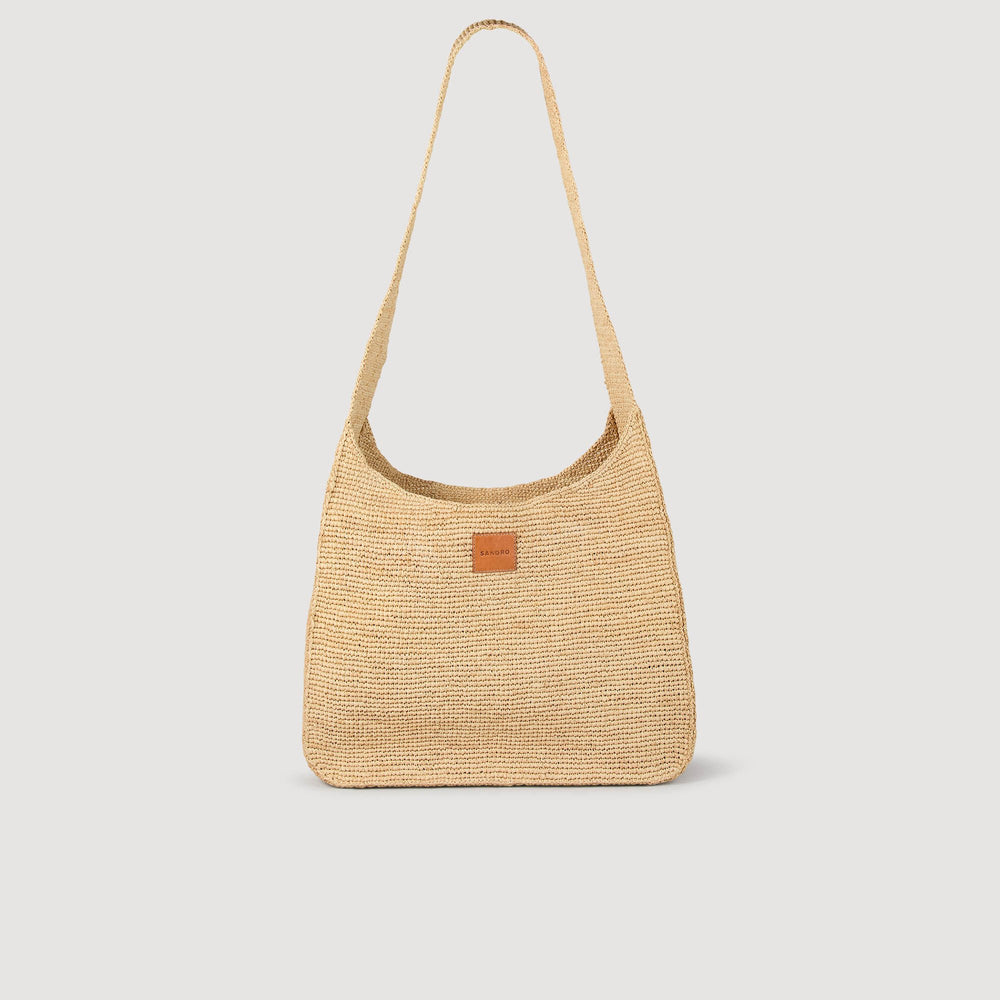 Sandro / Raffia bag Beige