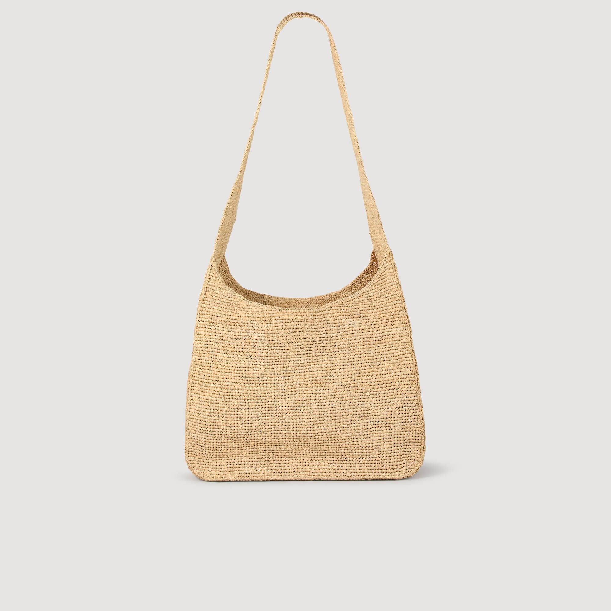 Sandro / Raffia bag Beige