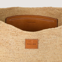 Sandro / Raffia bag Beige